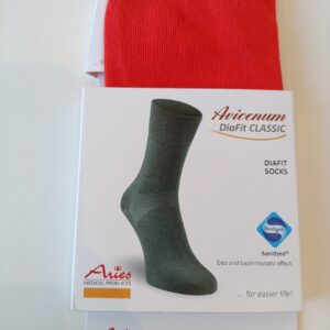 Calze diabetiche Avicenum DiaFit CLASSIC taglia 41-44 paio 3030 rosso